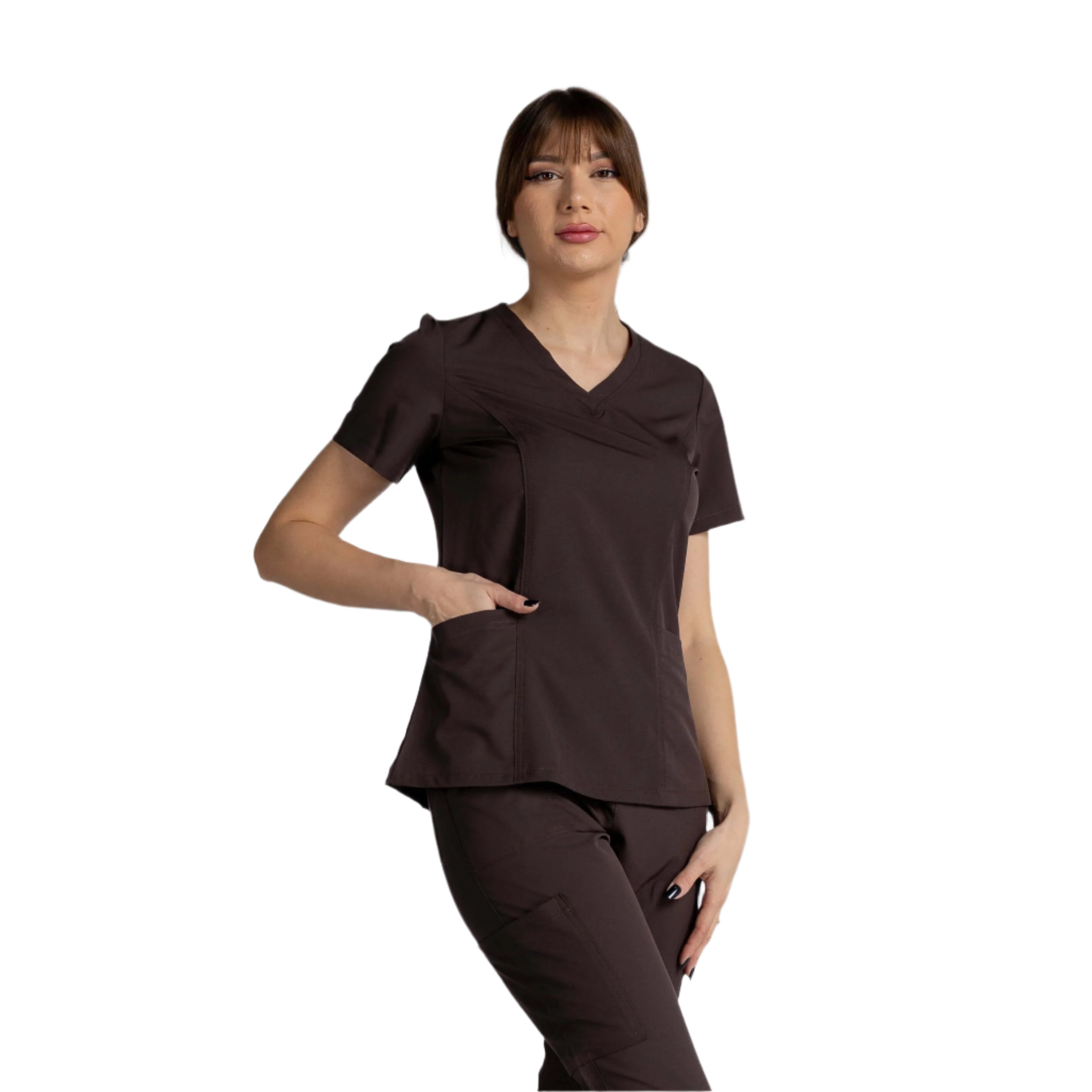 Bluza Medicala Elastica Ashlet - Inotex.ro - Inotex