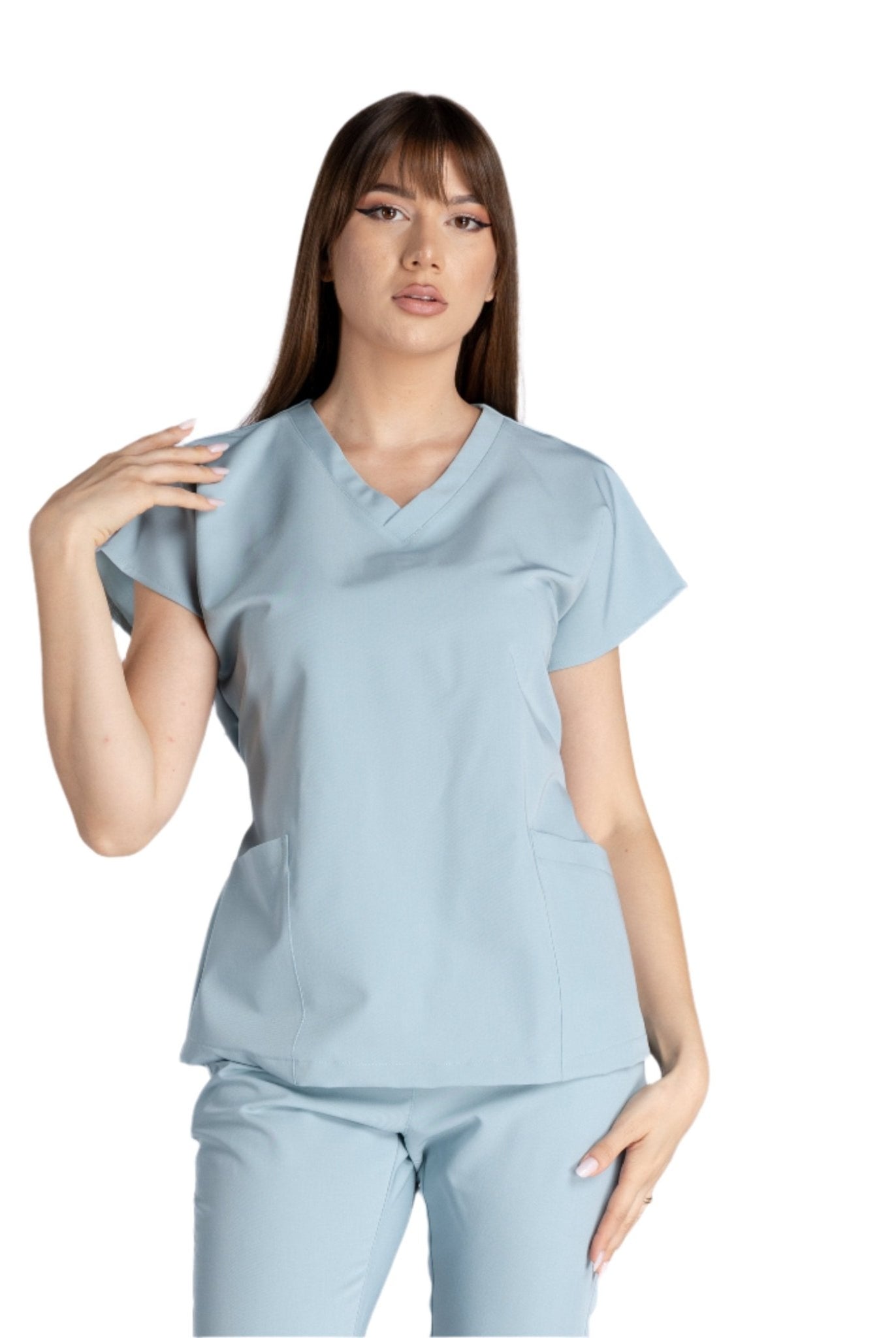 Bluza Medicala Elastica Kate - Inotex.ro - Inotex