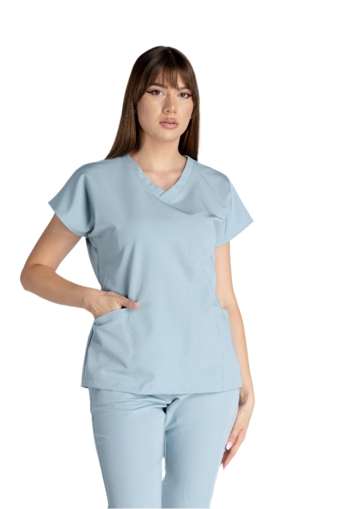 Bluza Medicala Elastica Kate - Inotex.ro - Inotex