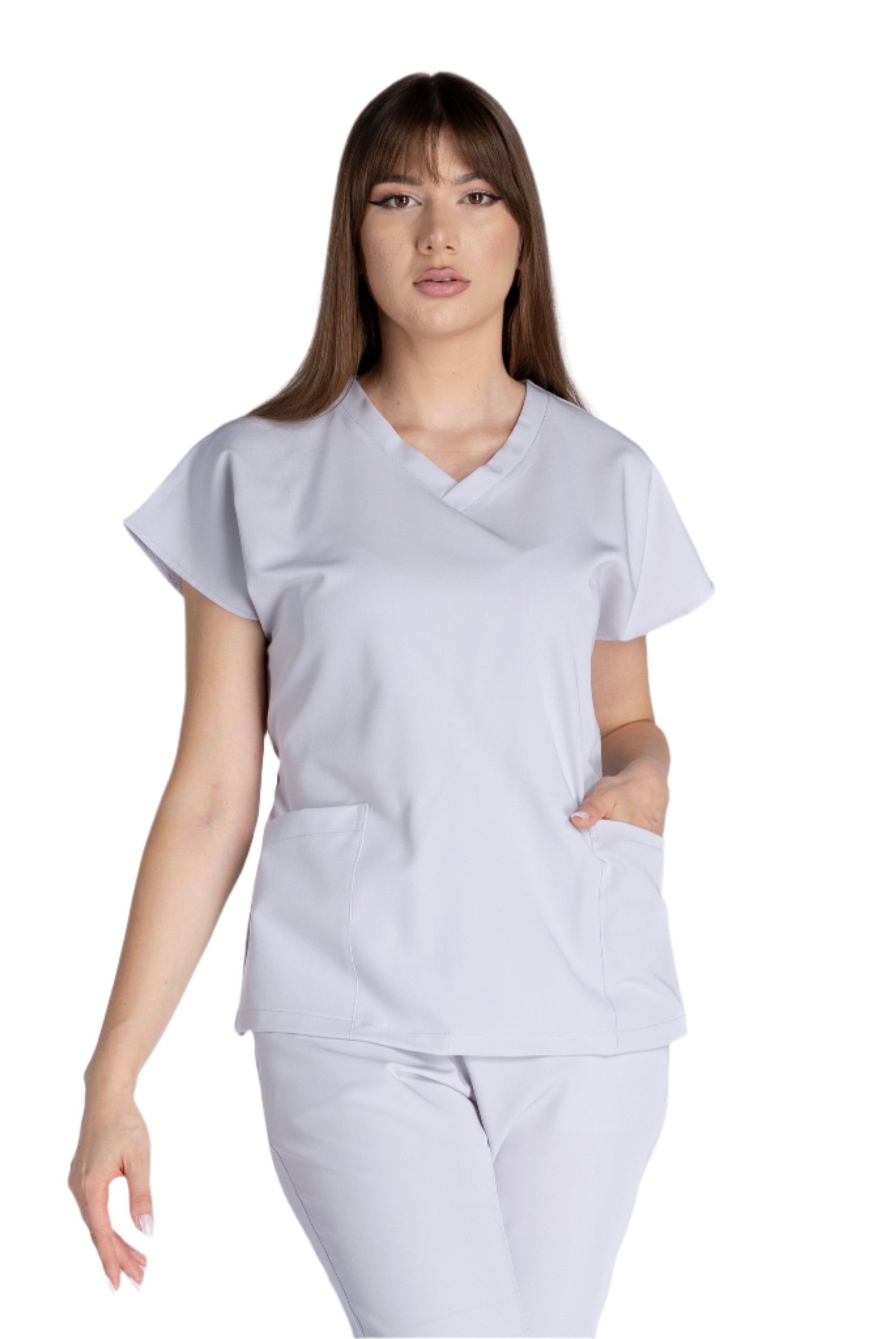 Bluza Medicala Elastica Kate - Inotex.ro - Inotex