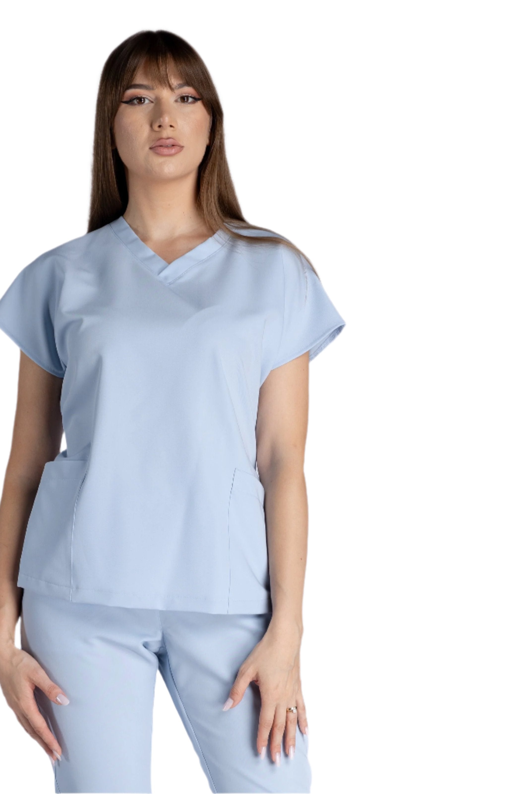 Bluza Medicala Elastica Kate - Inotex.ro - Inotex