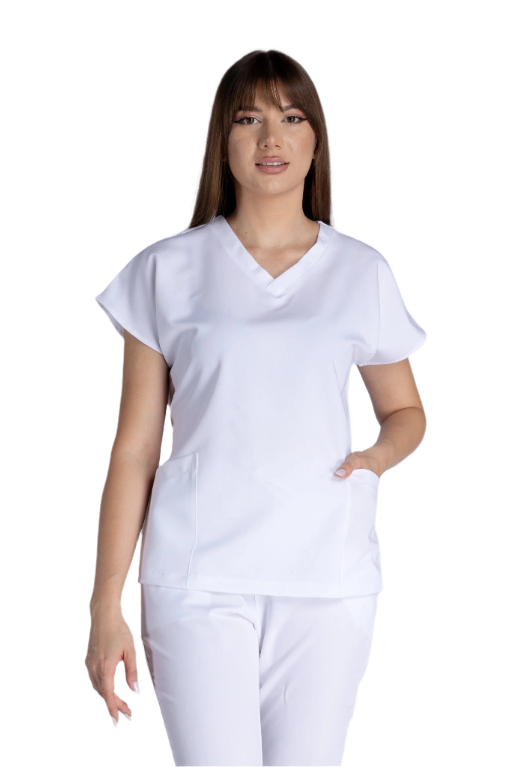 Bluza Medicala Elastica Kate - Inotex.ro - Inotex
