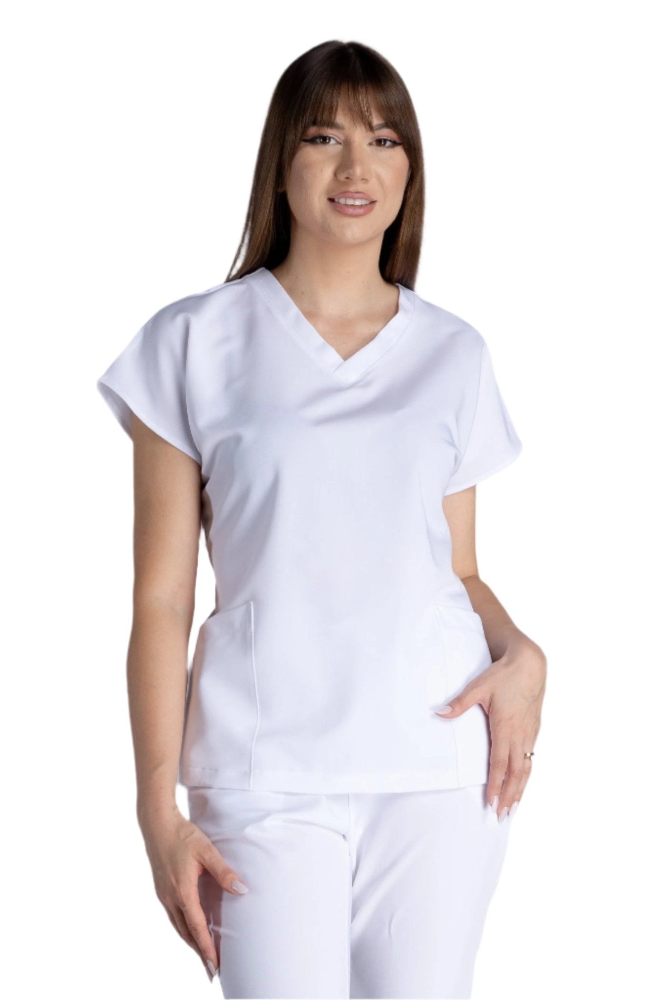 Bluza Medicala Elastica Kate - Inotex.ro - Inotex