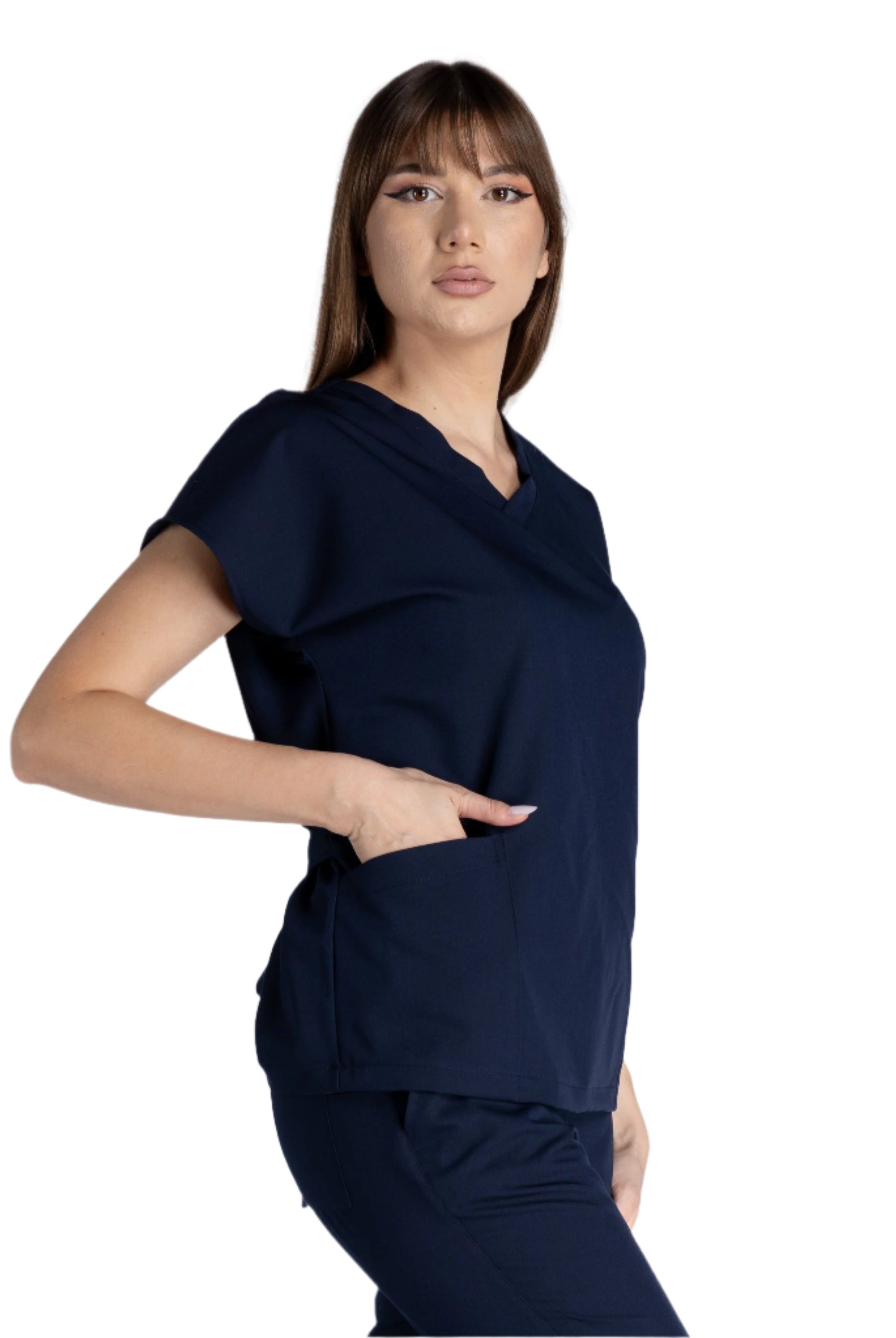 Bluza Medicala Elastica Kate - Inotex.ro - Inotex