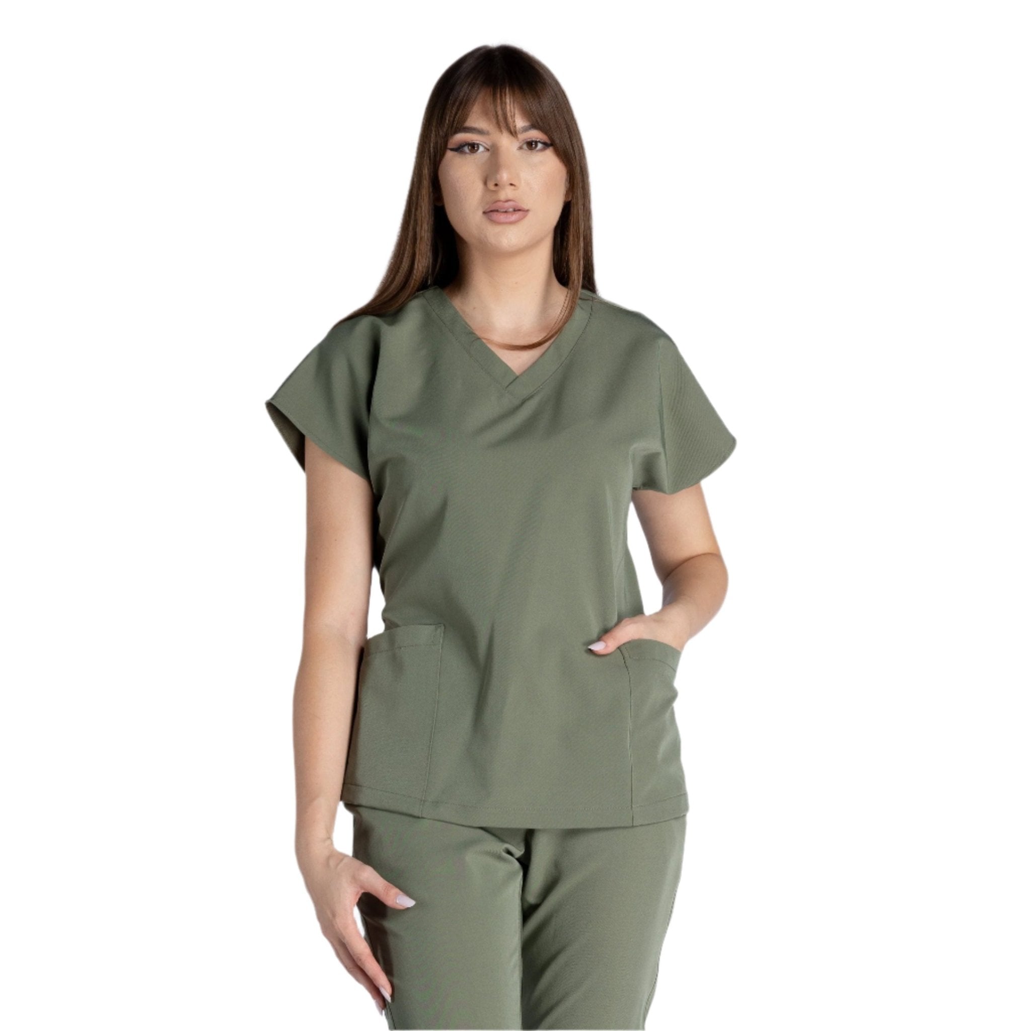 Bluza Medicala Elastica Kate - Inotex.ro - Inotex