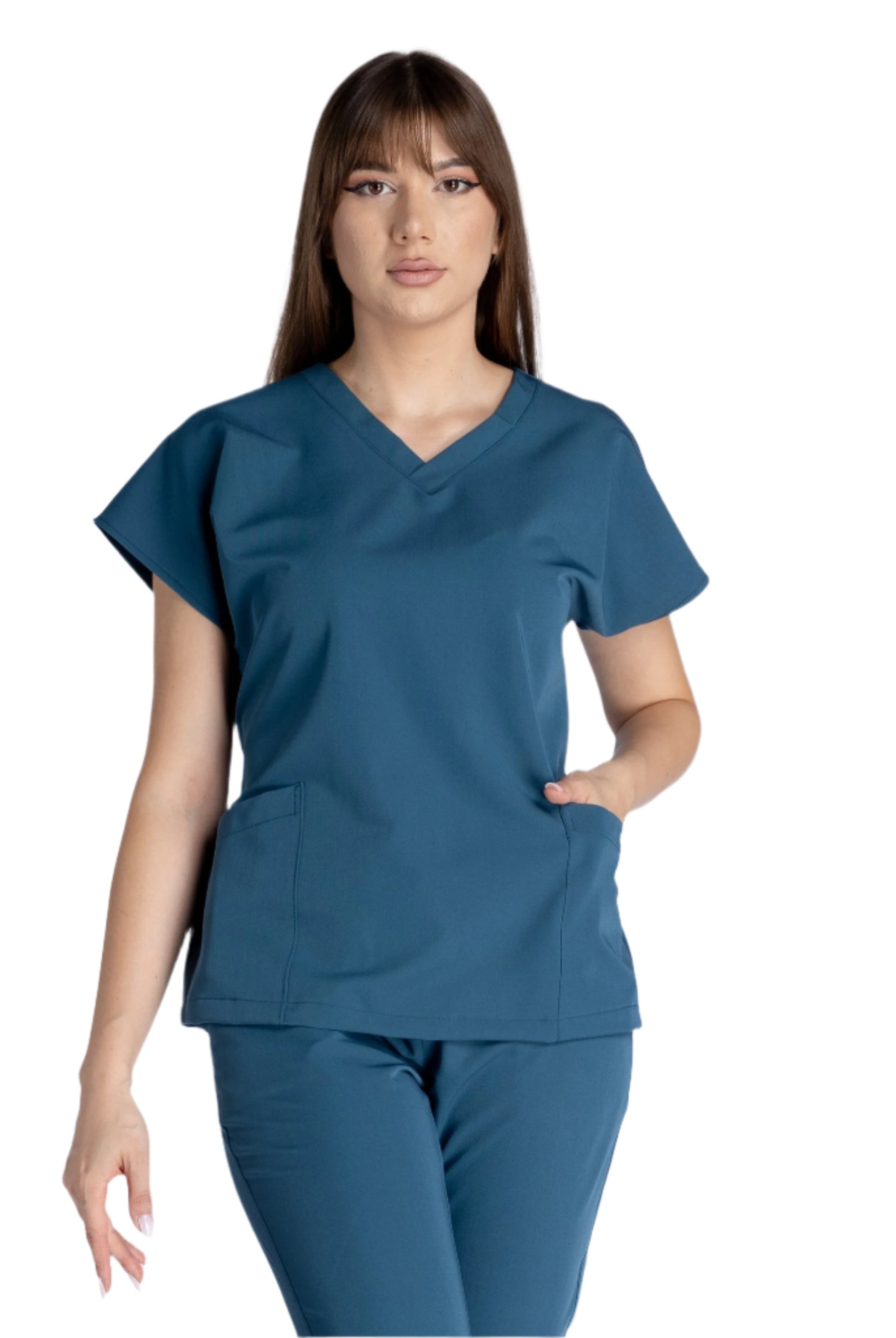 Bluza Medicala Elastica Kate - Inotex.ro - Inotex