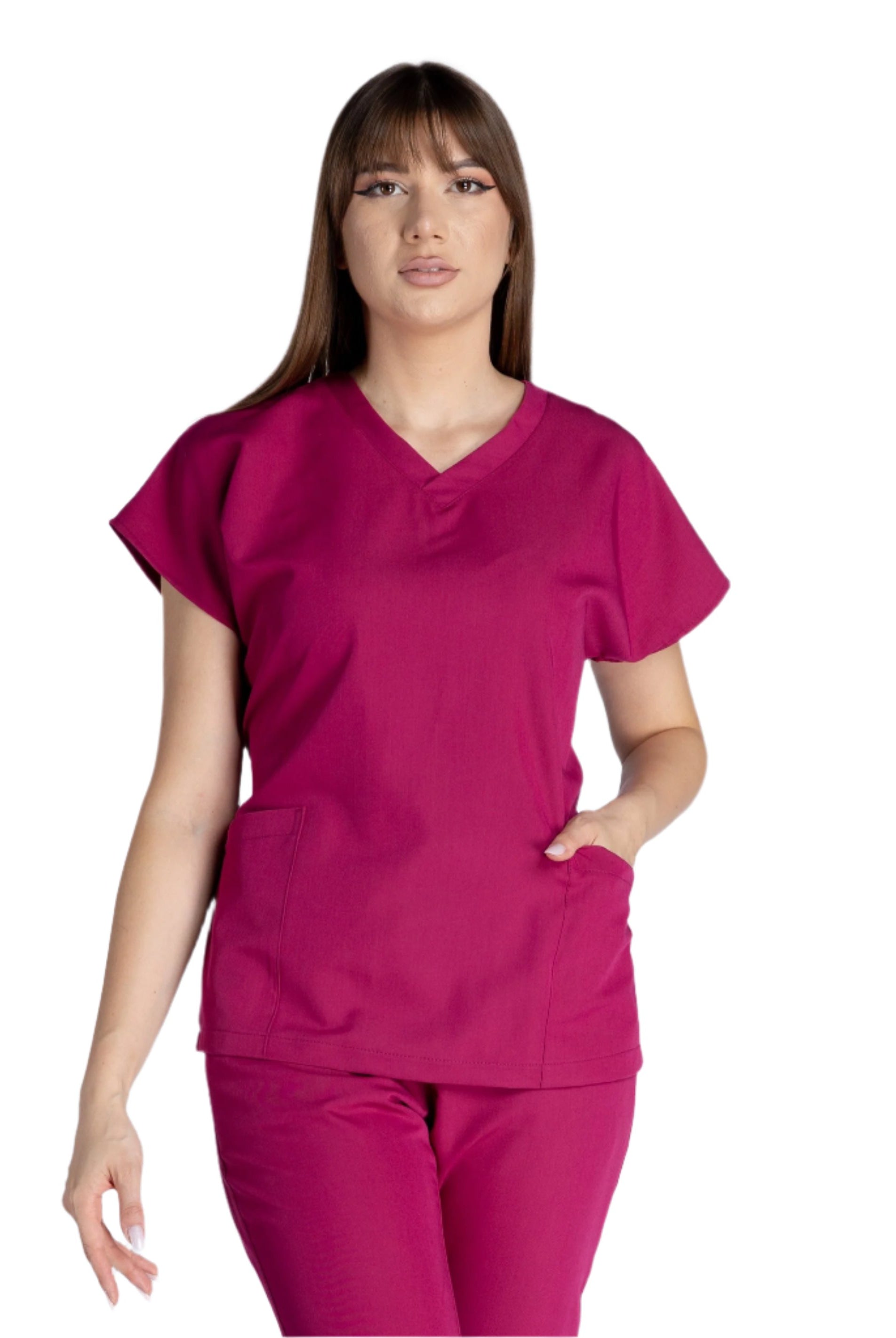 Bluza Medicala Elastica Kate - Inotex.ro - Inotex