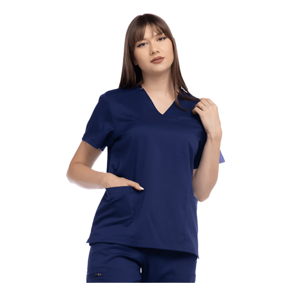 Bluza Medicala Elastica Sara - Inotex.ro - Inotex