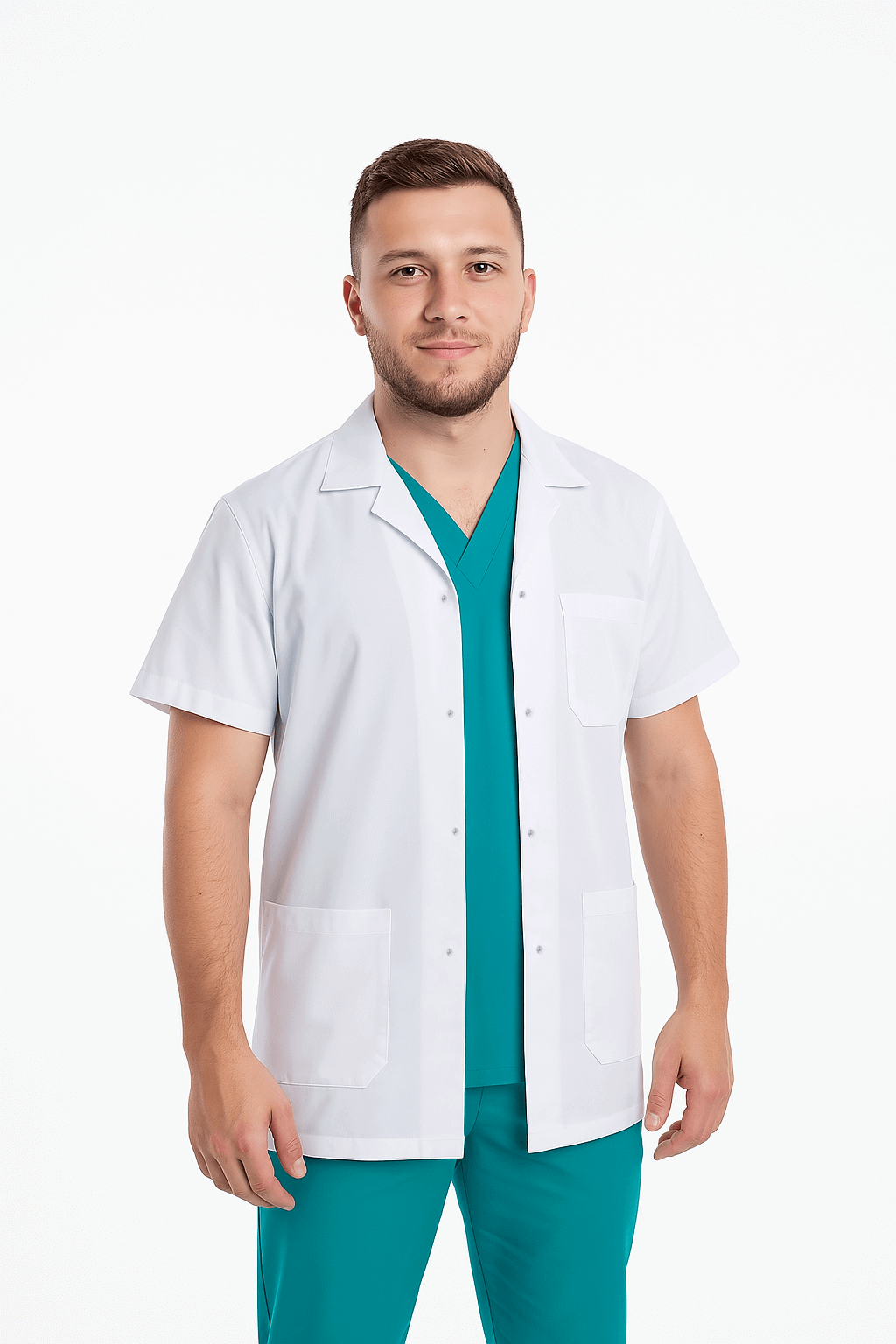 Halat Medical Barbatesc - Confort și Stil - Inotex