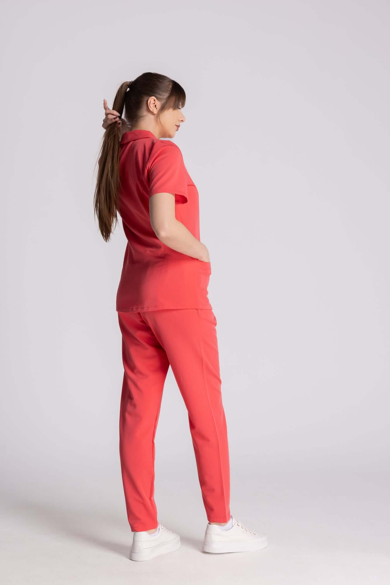Costum Medical Elastic Ella | Uniformă Medicală Premium | Inotex - Inotex
