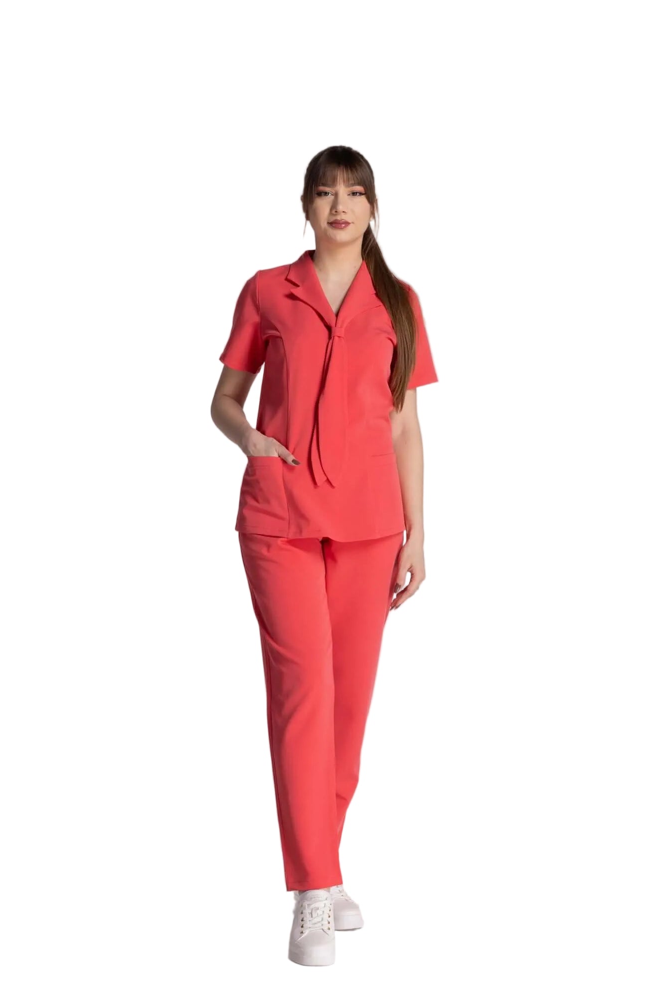 Costum Medical Elastic Ella | Uniformă Medicală Premium | Inotex - Inotex