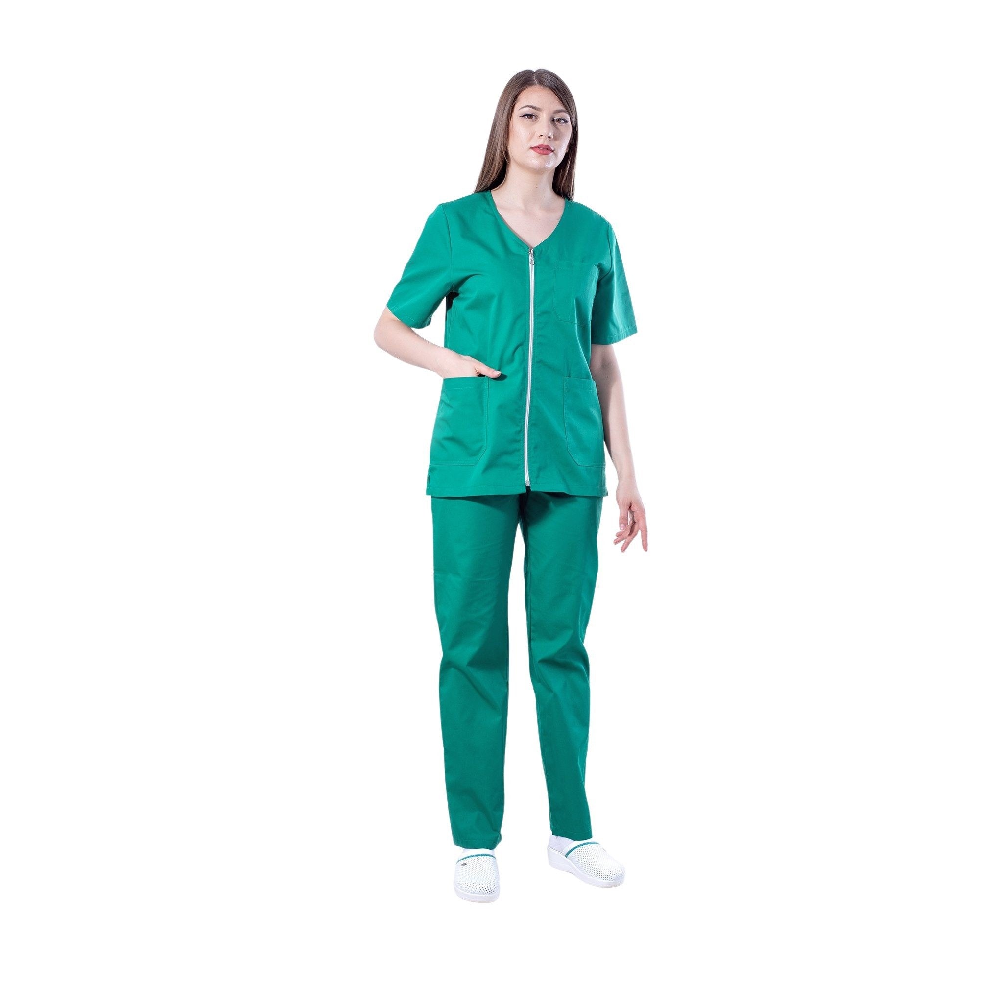Costum Medical cu Fermoar Laura - Inotex.ro - Inotex