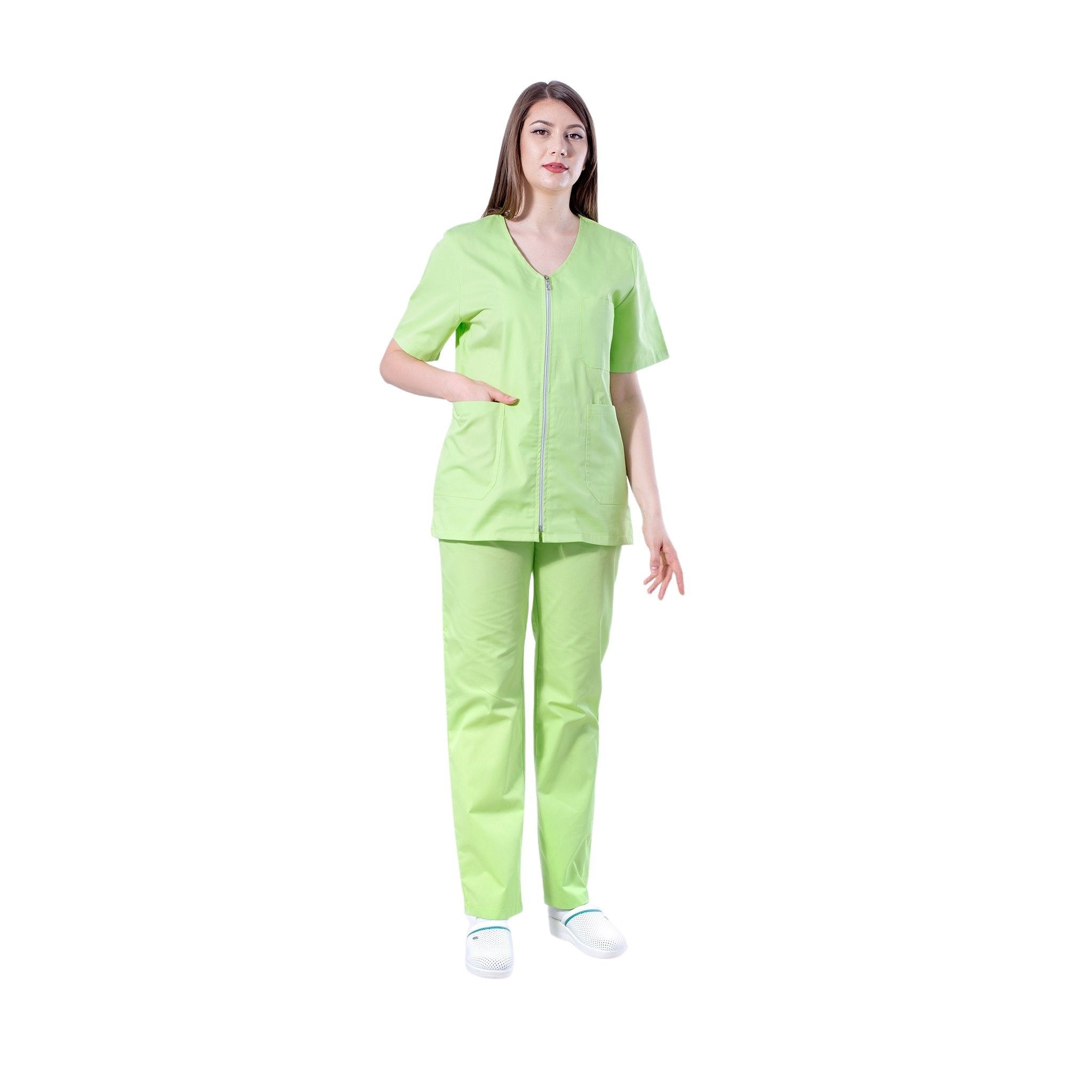 Costum Medical cu Fermoar Laura - Inotex.ro - Inotex