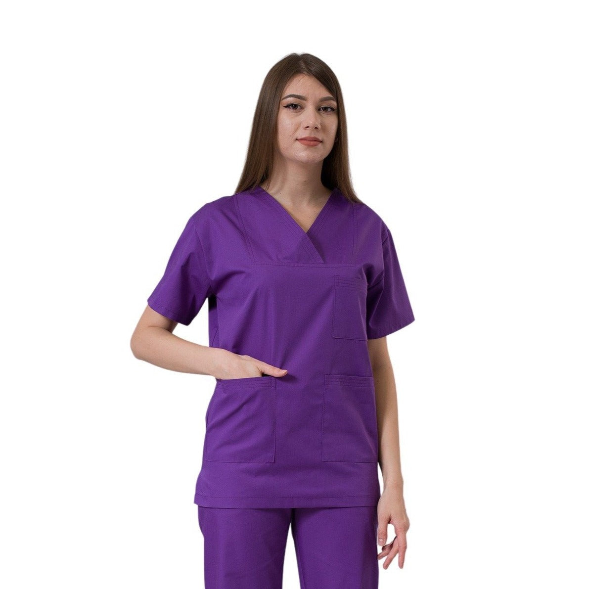 Bluza Medicală Confortabilă cu Buzunare Spatioase - Inotex