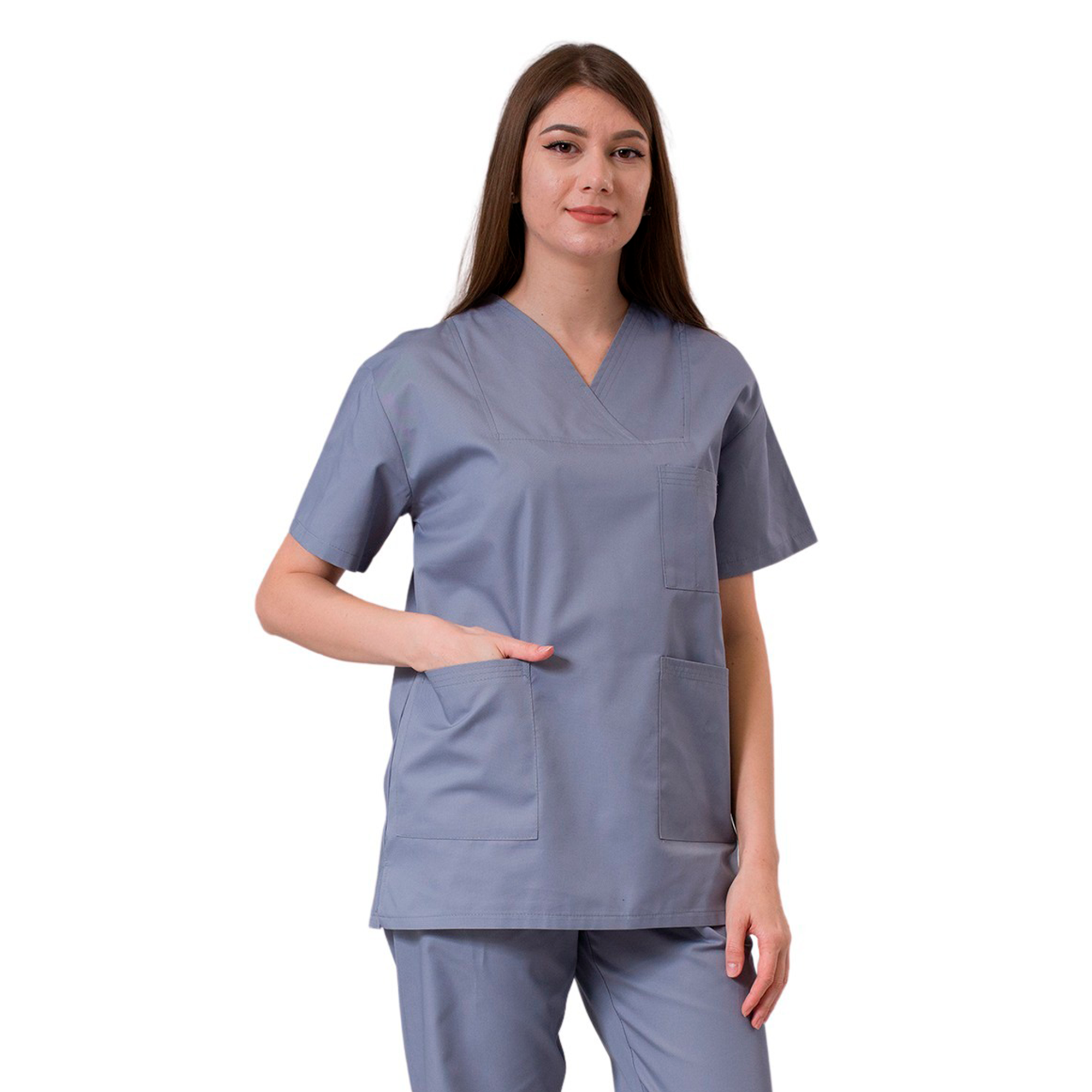 Bluza Medicală Confortabilă cu Buzunare Spatioase - Inotex