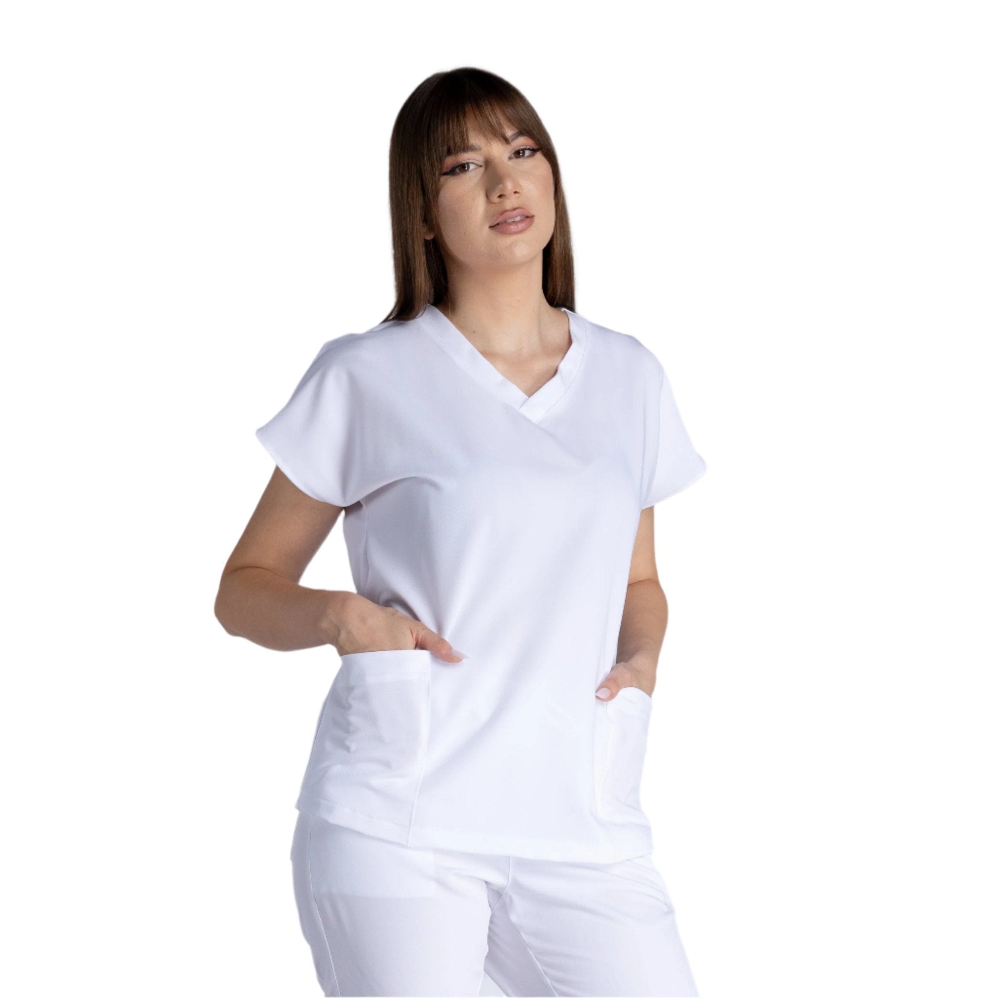 Bluza Medicala Elastica Kate - Inotex.ro - Inotex
