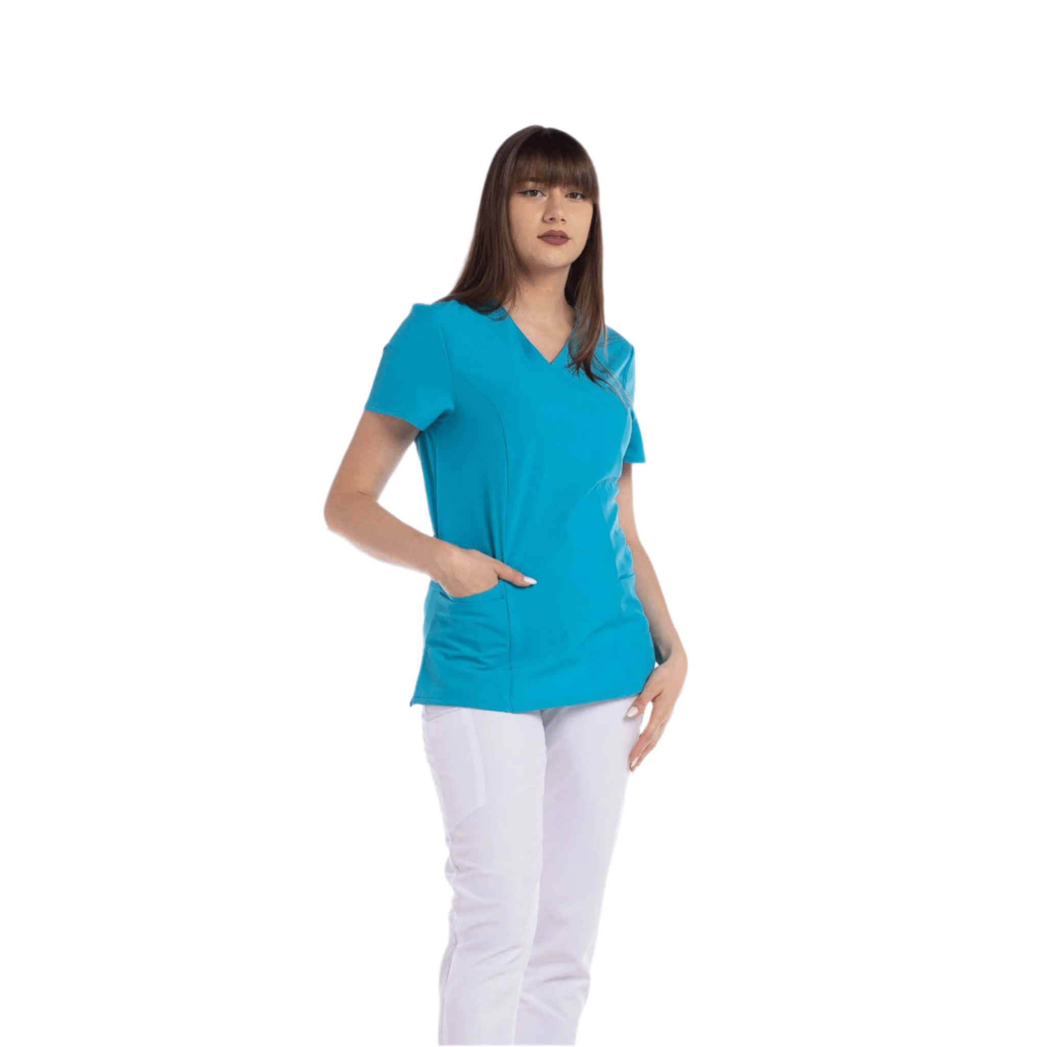 Bluza Medicala Elastica Amy - Inotex.ro - Inotex