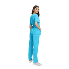 Compleu Medical Kimi, bluza medicala kimono si pantalon cu elastic | Inotex.ro