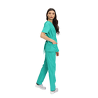 Compleu Medical Kimi, bluza medicala kimono si pantalon cu elastic | Inotex.ro