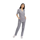 Compleu Medical Kimi, bluza medicala kimono si pantalon cu elastic | Inotex.ro