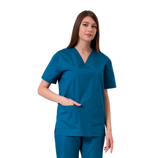Bluza Medicală Confortabilă cu Buzunare Spatioase - Inotex