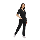 Compleu Medical Kimi, bluza medicala kimono si pantalon cu elastic | Inotex.ro