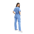 Compleu Medical Kimi, bluza medicala kimono si pantalon cu elastic | Inotex.ro