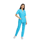 Compleu Medical Kimi, bluza medicala kimono si pantalon cu elastic | Inotex.ro